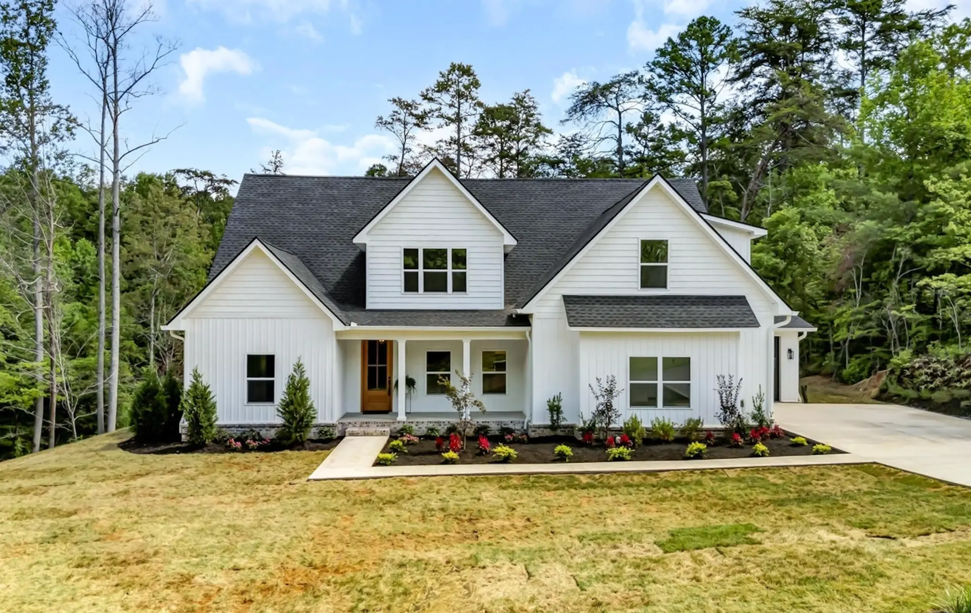 Completed spec home at 7719 Pennyroyal Dr, Knoxville, TN 37920